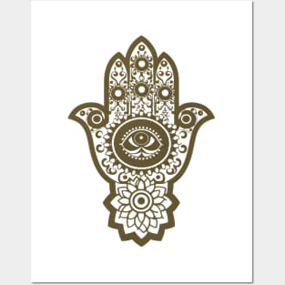 Hamsa illustration Hinduism design Posters and Art